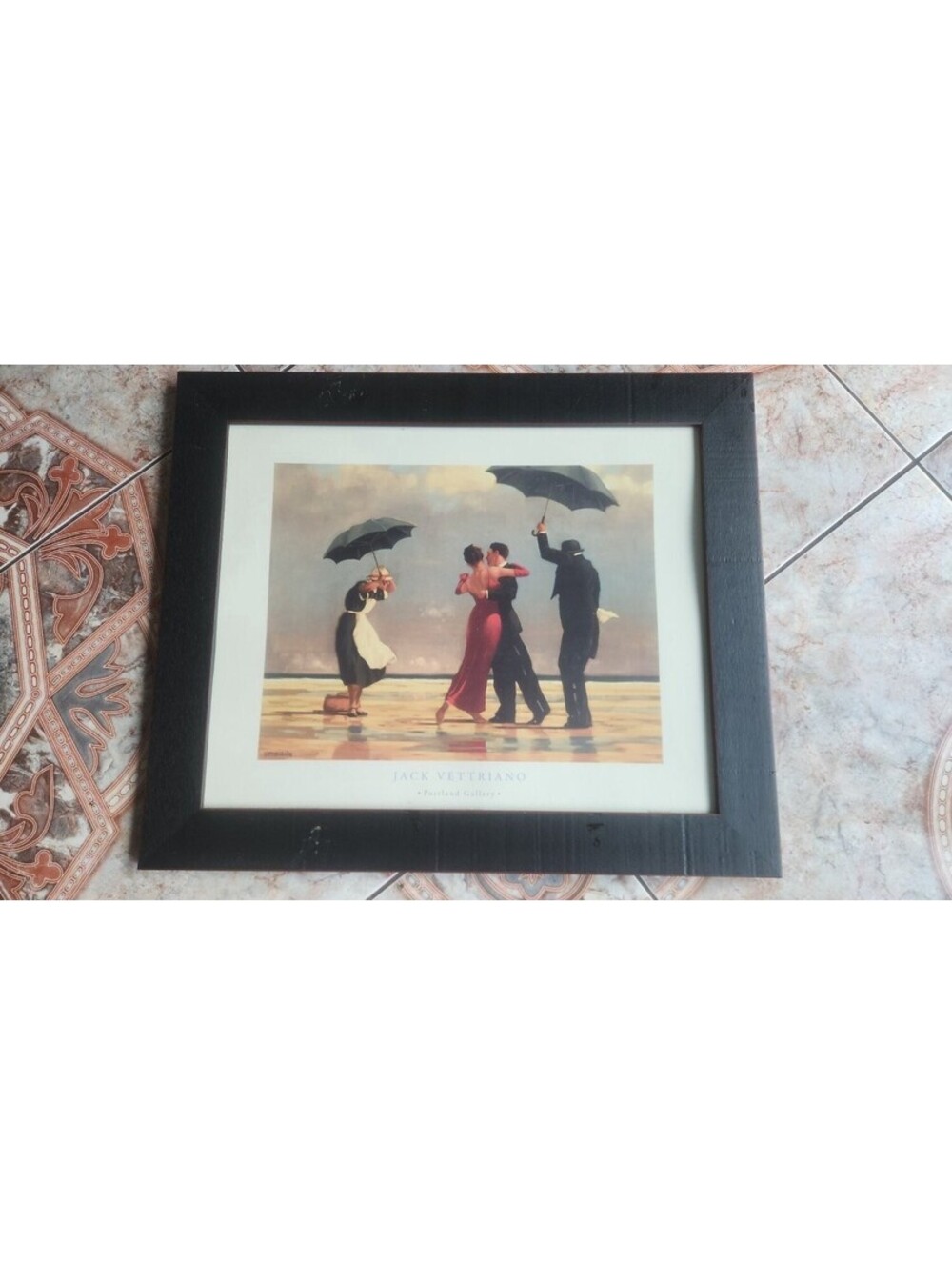 Jack Vettriano The Singing Butler framed art print dancing